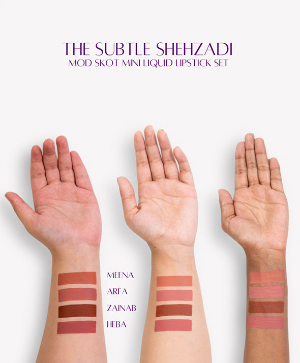 Mod Skot Liquid Lipstick Set - The Subtle Shehzadi