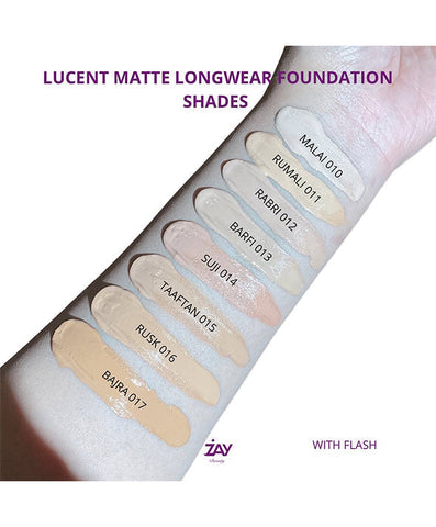 Lucent Matte Foundation 017 Bajra